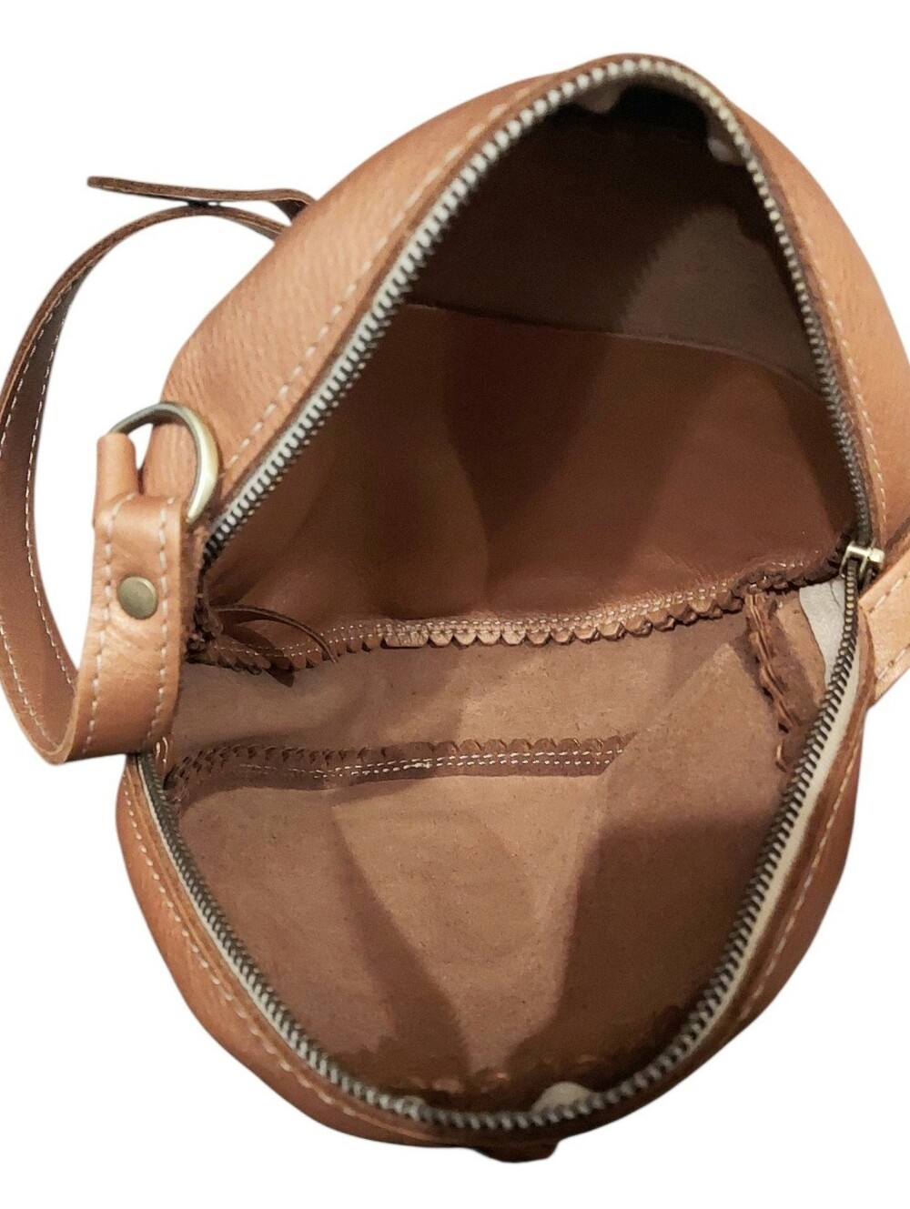 Portland Leather Hava Circle Bag Limited Edition Like New - Picture 10 of 12